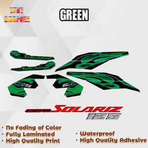 YAMAHA MIO i 125 M3 TRIBAL EGO SOLARIZ DECALS (WATERPROOF LAMINATED FADE PROOF)