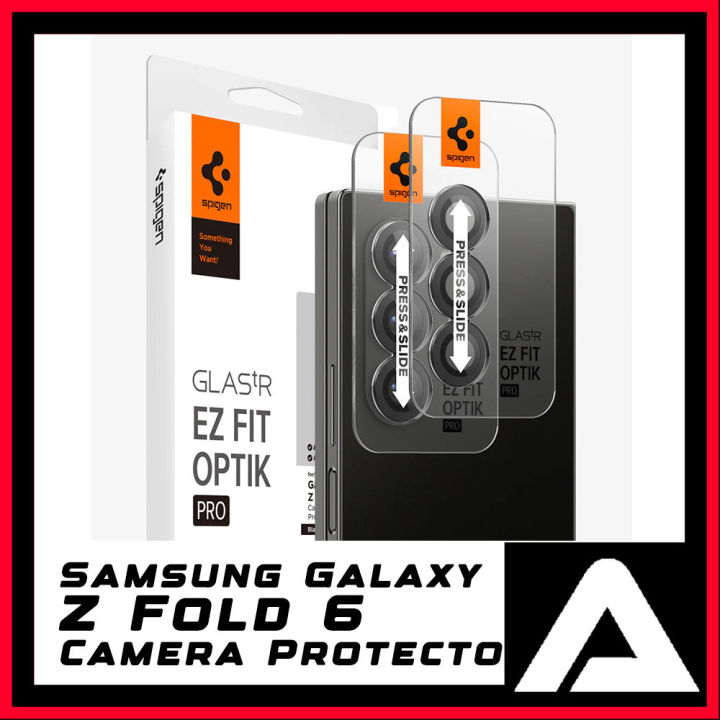 Spigen Samsung Galaxy Z Fold Camera Lens Protector Optik Pro Tempered  Glass Pack Lazada PH