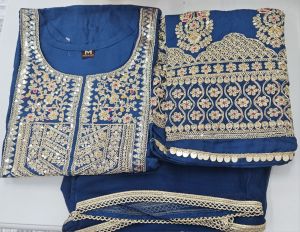 Elegant Embroidered Palazzo Suit for Festive & Party Wear