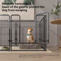 Greenpets Indoor Dog Playpen Easy Assemble Pen Fence Dog Cage with isolation door anti-collision door lock Bakod na Panulat. 
