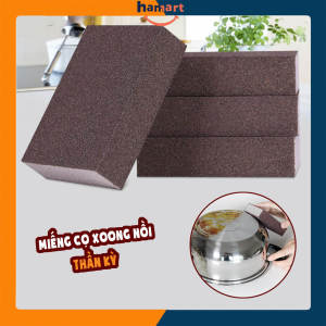 Miếng Cọ Xoong Chà Nồi INOX Đa Năng Đồ Rửa Chén Magic Sponge Cạo Sạch Rỉ Sét Hiệu Quả