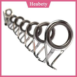 Heabety 4 cái bộ Câu Cá Giải Quyết Thép Không Gỉ Sửa Chữa Kit Set Cần Câu Hướng Dẫn Vòng Tip Câu Cá Vòng Tròn Vòng Mắt Hướng Dẫn Vòng Dây Vòng