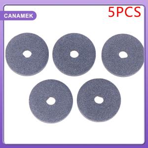 【CANAMEK】 5PCS 3cm Grey Sharpener Stones Electric Motorized Knife Sharpener Accessories Kitchen Tool Sharpener Replacement Grinding Wheel