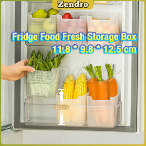 ZEO Refrigerator Side Door Vegetable Fruit Organizer Space Saving Fridge Food Fresh Storage Box