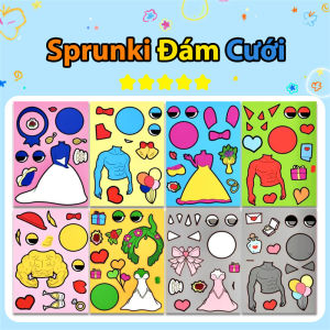 Đồ Chơi Tranh Dán Sticker KPop Demon Hunters | Kuromi Cho Bé Thỏa Sức Sáng Tạo Phát Triển Trí Tuệ