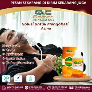 Obat Asma Sesak Napas Infeksi Saluran Pernafasan Dengan Qnc Jelly Gamat