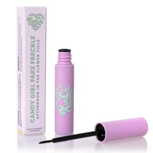 KimChiChic Beauty Candy Girl Fake Freckle Pen Natural-Looking and Fast-Drying Faux Freckles Face Makeup Afternoon In The Flower Field Red-Brown Shade 0.10 fl oz