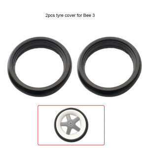 Stroller Tire For Bugaboo Bee3 Bee5 Pushchair Front Or Rear Wheel Tubeless Tyre PU Cover Compatible Pram Accessories