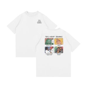 Impact T-shirt - Still Yoman - Black White - Cotton combed 24s Cotton T Shirt