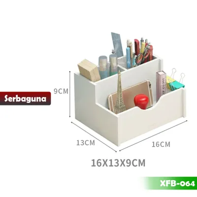 Serba Serbi Alat Tulis Desktop Lemari Penyimpanan Dokumen Kotak Penyimpanan Desktop Kantor Kabinet - YOSINOGAWA STORE