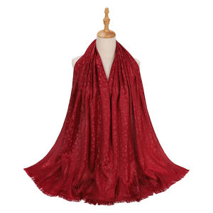 Jifang Sparkling Bling Shiny Jacquard Imitate Silk Pashmina Hijab Shawl Muslim Hijabs Shawls Tudung PW16