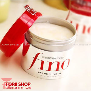 Kem ủ hấp tóc Shiseido Fino Premium Touch Nhật Bản 230g tại nhà dưỡng tóc mềm mượt phục hồi hư tổn