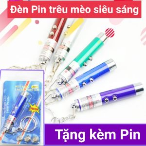 *HCM* Đèn pin laser trêu mèo 2 chế độ (tặng kèm pin) - Hàng tốt siêu bền siêu sáng