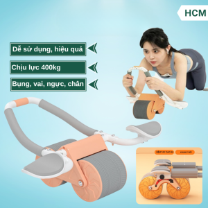 Con Lăn Trợ Lực Con Lăn Tập Bụng Tại Nhà Thế Hệ Mới 2 Bánh Thiết Kế Mới Có Chỗ Để Tay Tiện Dụng Chất Liệu Cao Cấp  Con Lăn Tập Cơ Bụng Chất Liệu Cao Cấp Con Lăn Tập Cơ Bụng 2 Bánh Con Lăn Tập Bụng Cho Nữ