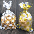 100 pcs Plastic Food Packaging Bag Christmas Gift Bag Transparent DIY Bread Packaging Bag for Cookie Candy Polvoron Wrapper Bread Pastry Biscuit Cellophane Bag Birthday Party Xmas loot bags. 