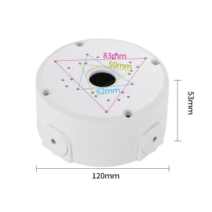 CCTV Camera Junction Box Waterproof Dome Security Cameras Junction Box Base for Wall Ceiling Mount