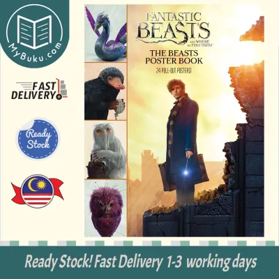 [MyBuku.com] [Age 8 - 12] Fantastic Beasts Poster Book 2 - 9781338118520 - Scholastic
