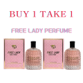 【BUY 1 TAKE 1】100ML Free Lady Perfume Freelady Long Lasting Pour Homme Charming Perfume For Woman Body Mist Fragrance. 