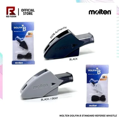【TheCoachesJournal】Molten Dolphin B Basketball Whistle Sports Referee whistles Plastic Loud Professional Camping Survival Outdoor Hiking Whistles