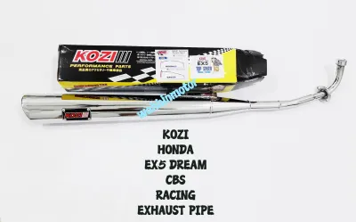 [ KOZI / APIDO ] HONDA EX5 HIGH POWER DREAM STANDARD CUTTING CBS RACING EXHAUST PIPE EKZOS PAIP EMISSION