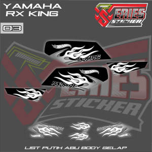 STRIPING YAMAHA RX KING TRANSPARAN PREMIUM KEREN LIS VARIASI STIKER MOTOR YAMAHA 03