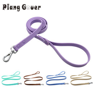 1.5m Candy Color PVC Waterproof Dog Leash Traction Lead Rope Outdoor Medium Pet Leashes2026