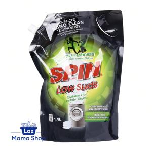 SPINmatic Low Suds Liquid Laundry Detergent (Sports Freshness) Refill 1.4L (Laz Mama Shop)