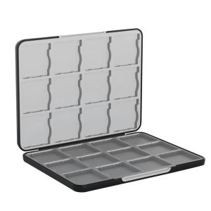 24-in-1 Game for Case for 3DS Game Cartridge Storage Solution Box Shockproof for Shell Silicone Magnet