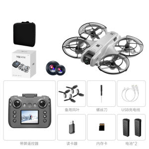 Drones with Camera 4K HD 4.5 inch Screen display Remote control Brushless Optical flow hover Mini drone for Photography Video kids
