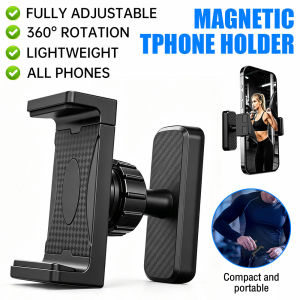 360° Adjustable Magnetic Phone Holder with Strong Magnetic Design for Gym