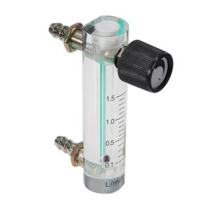(In stock) Gas Regulator LZB-6M Flowmeter 0-1.5 LPM Flow Meter with Control for Vae for Oxygen/Air/Gas Easy to Operate for Hospit