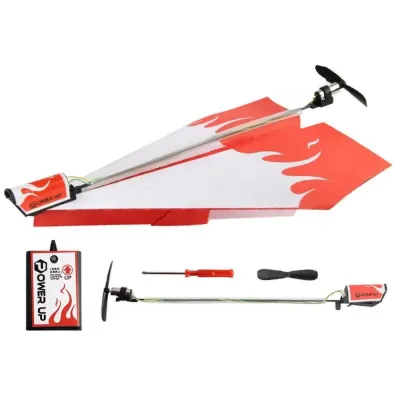 SORROWFULZD Motor Power Airplane Electric Model Flying Toys Hand Throwing Paper Airplane Toy Classic Childhood DIY Plane Folding Paper Plane Kids Toy