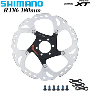 Đĩa Phanh Tản Nhiệt Xe Đạp MTB Shimano XT SM-RT86 Công Nghệ IceTech Lõi Nhôm 6 Ốc Kích Cỡ 160/180/203 Mm Cho Xe Đạp Leo Núi