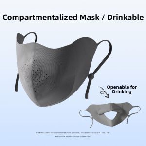 New Lightweight UV Protection Face Mask Breathable UV Blocking Face Covering Mask Washable Sun Mask for Summer Use