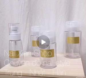 [ Mới ] Chai đựng dung dịch nail tiêu chuẩn