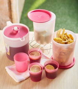 CPM Savina Yepo Teko dan Toples Set of 8 pcs  Tempat Penyimpanan Makanan