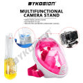 BYKOSION Easy Breathing Diving Mask Full Face Snorkeling Set Swimming Goggles For Adults Kids. 