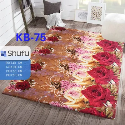 Karpet Malaysia | Ukuran 140cm x 190cm | Motif Bunga dan Minimalis | Karpet lantai | Ambal malaysia