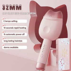 French Egg Roll Curling Iron 32mm Professional Wave Curling Iron Korean Curling Iron Set - Comfort