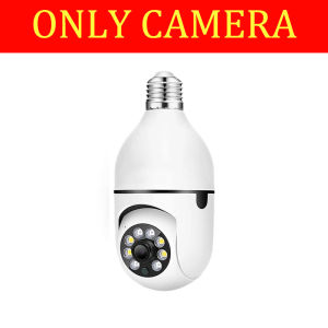 CCTV Camera  V380 Pro BUY 1 TAKE 1 Bulb Camera Dual Lens  No WIFI needed Connect to Cellphone Bulb Camera with Night Vision and Two-way Audio Surveillance System for Home