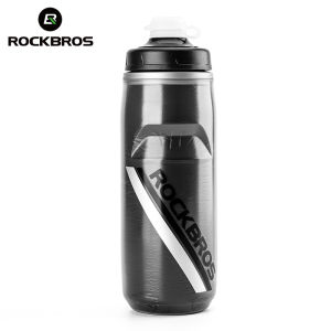 ROCKBROS Cycling Insulated Water Bottle 620ml PP5 Material Outdoor Sports Fitness Running Riding Camping Hiking Portable Kettle