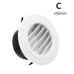 JIYAN2866 Round Air Conditioning Supplies Anti-bird And Rat Air Vent Extract Valve Grille Ducting Ventilation Grilles Vents Cover