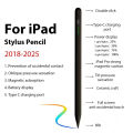 2025 Stylus Pen for Apple Pencil Compatible iPad 8th 9th 10th Gen Pro 13 M4 12.9 Air 11 M3 M2 iPad 5 4 6 Touch Screen Pen. 