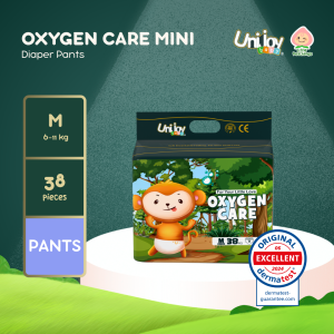 Unijoy Oxygen Care Diaper Pants Ultra Thin & Absorbent Mini Pack - Medium 38 pads
