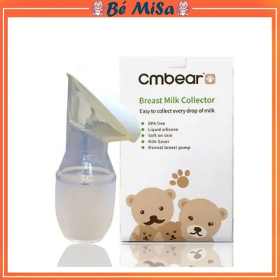 Cốc hứng sữa phễu hứng sữa Silicon Cmbear 90ml an toàn tiện lợi cho mẹ- BEMISA (Bé Misa)