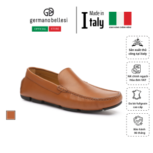Giày Lười Nam Công Sở Cao Cấp Bằng Da Thật - Germano Bellesi - Sản Xuất Thủ Công Tại Italy_116 - 04