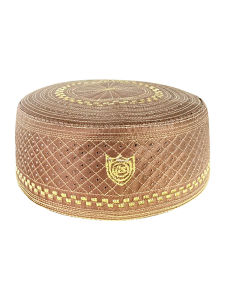 Muslim Prayer Hat for Men Embroidery Topi Islamic Jewish Kippah Arab Musulman Hats Beanie Skull Cap for Eid Gift