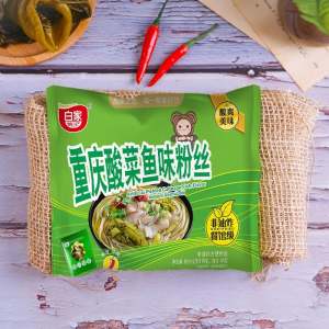 Golden Soup Sour Spicy Noodles / Instant Vermicelli 108g - Bai Jia Chen Ji Instant Noodles / Supper / Camping Food / Instant Food / China Snacks