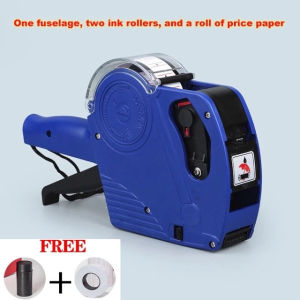 Cod (Free Ink Roll And Tag) 8 Digits Price Tag Price Labeller Crown Mx-5500 With Labels Introductory Package Price Tag Labeller