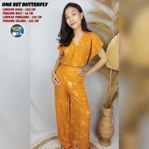 SudanBali Setelan Wanita One Set Atasan Bawahan Panjang Baju Murah Premium Tie Dye